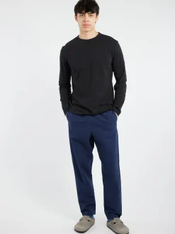 TOAST - Frank Long Sleeve Tee in Carbon Black