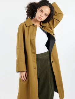 TOAST - Reversible Coat in Golden Sand