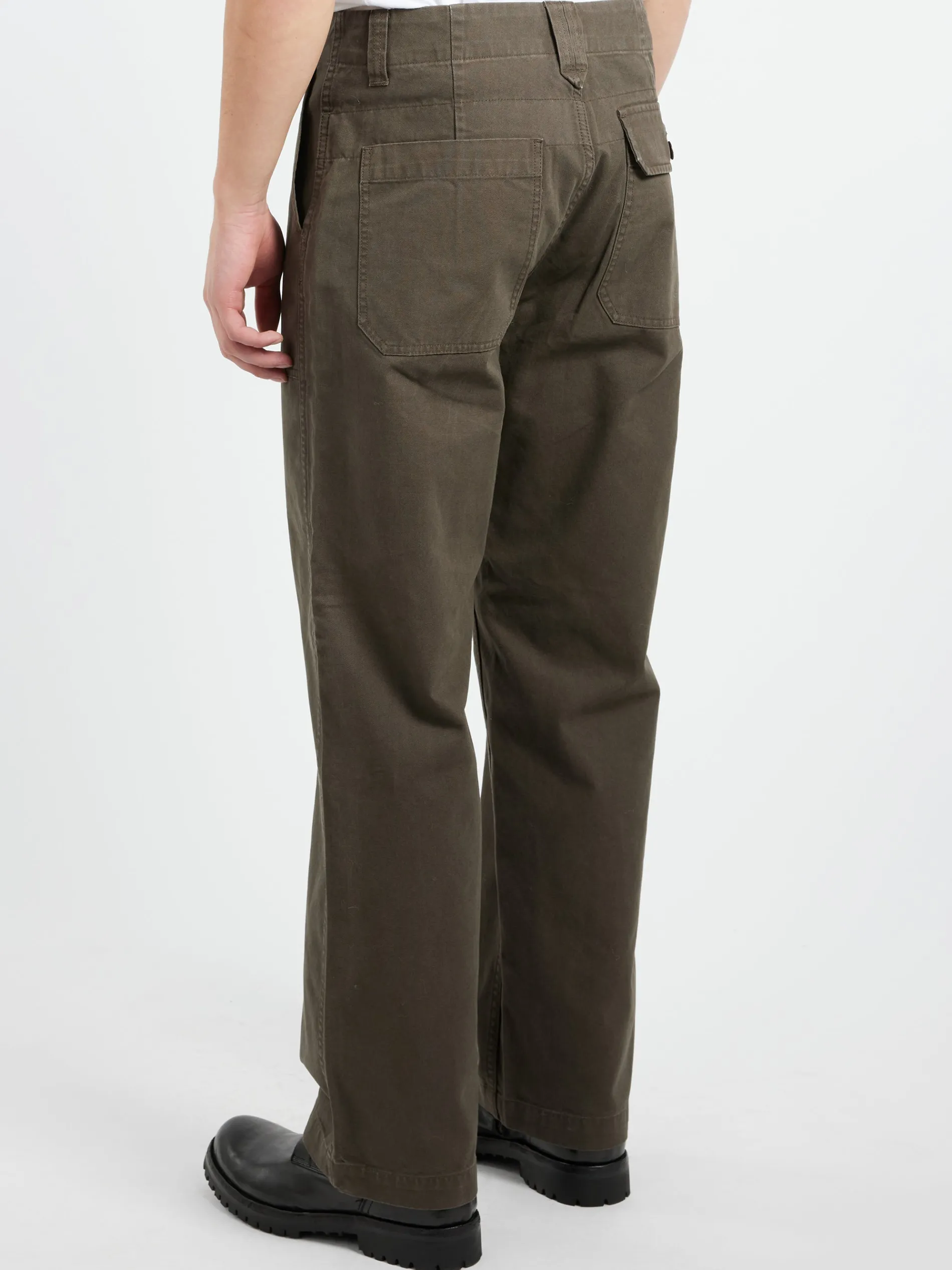 TOAST - Rory Carpenter Trousers in Dark Olive