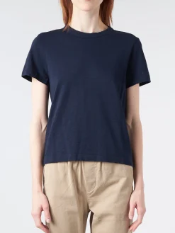 TOAST - Sadie Cotton Boy Tee in Dark Indigo