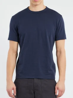 TOAST - Theo Short Sleeve Tee in Prussian Blue