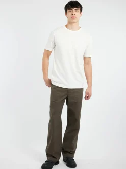 TOAST - Theo Short Sleeve Tee in Chalk