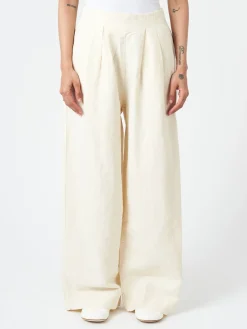 TOAST - Wide Leg Trousers in Parchment