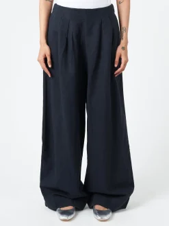 TOAST - Wide Leg Trousers in Slate
