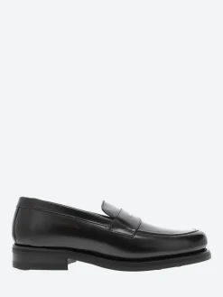 Tools and Construction - Dexter Loafer in Black Box Calf
