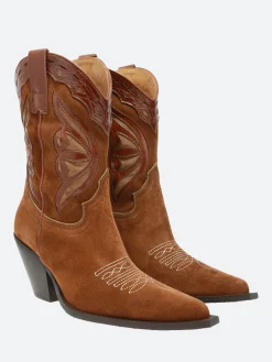 TORAL - 12371 OT in Brown Suede and Brn Patn