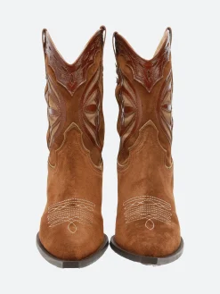 TORAL - 12371 OT in Brown Suede and Brn Patn