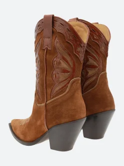 TORAL - 12371 OT in Brown Suede and Brn Patn