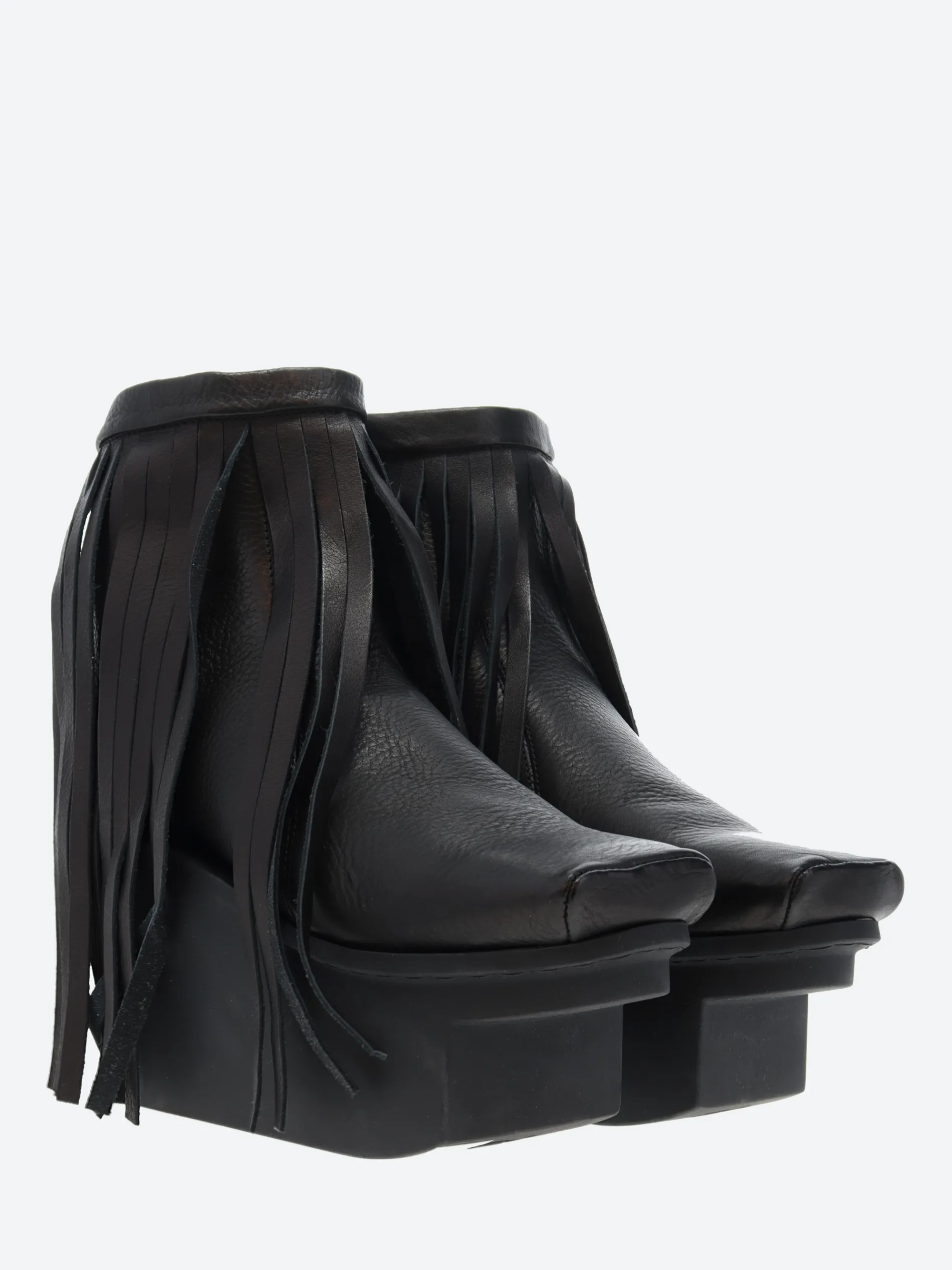 Trippen - Geisha Fluster in Black Waw