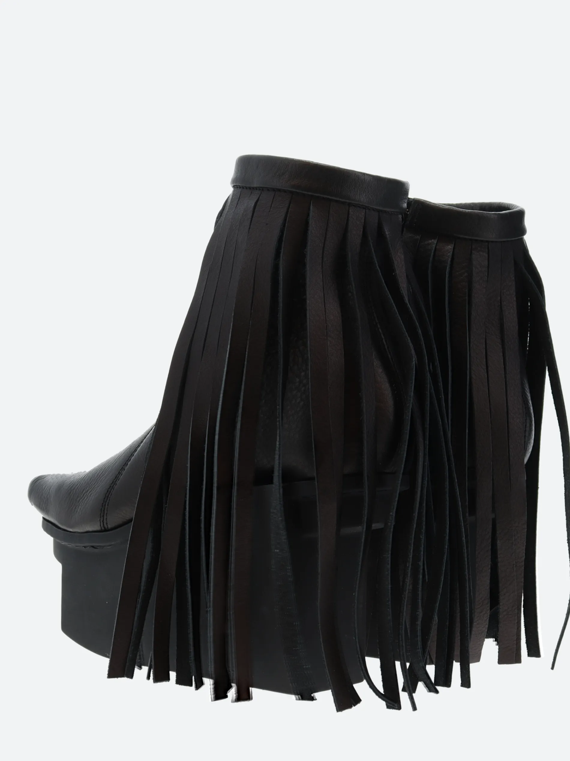 Trippen - Geisha Fluster in Black Waw