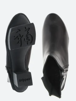 Trippen - Happy Line in Black Waw