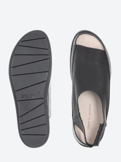 Trippen - Swan Sound in Black Waw