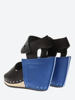 Trippen - Wood Stand in Black and Cobalt