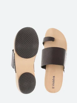 Trippen - Wood Zen in Black Waw