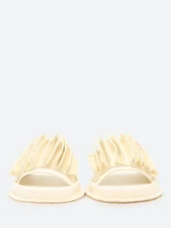 Trippen - Zori Slate in White