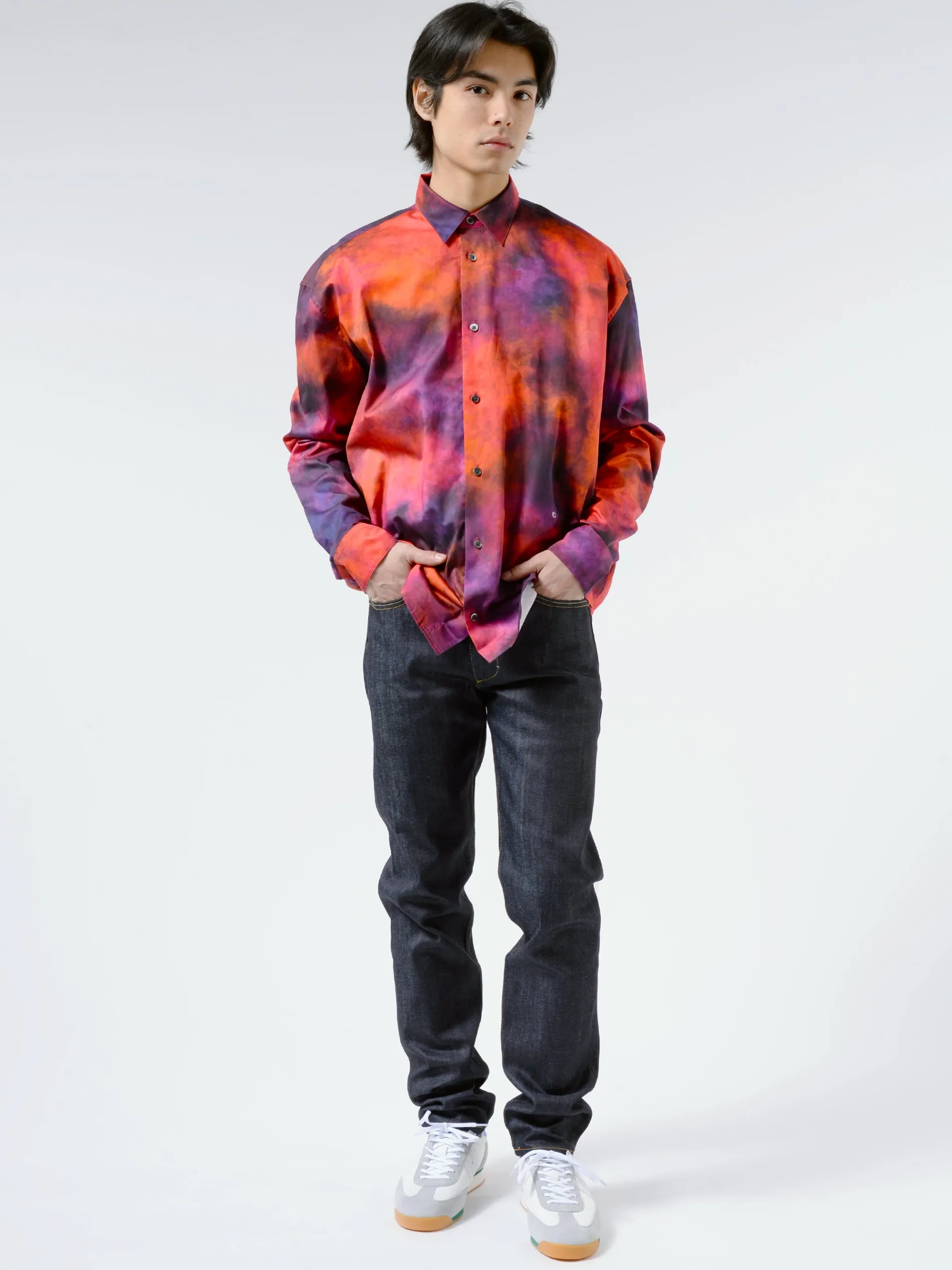 Études - Lyrique L/S Shirt in Dark Multi