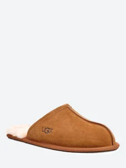 Ugg - Scuff Suede Slippers in Chestnut