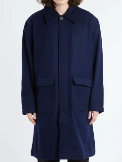 Universal Works - Account Coat in Navy