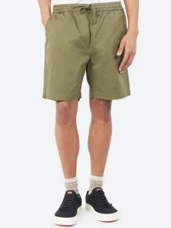 Universal Works - Beach Short in Light Olive