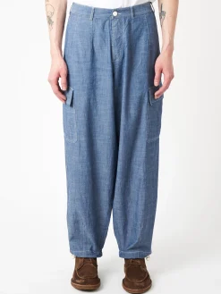 Universal Works - Loose Cargo Pant in Indigo