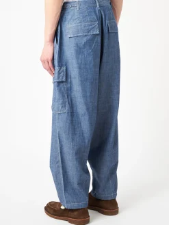 Universal Works - Loose Cargo Pant in Indigo