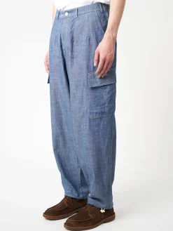 Universal Works - Loose Cargo Pant in Indigo