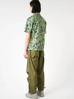 Universal Works - Minari Shirt in Navy Artist Flower Lincot