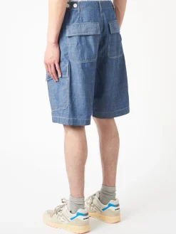 Universal Works - MW Cargo Short in Indigo
