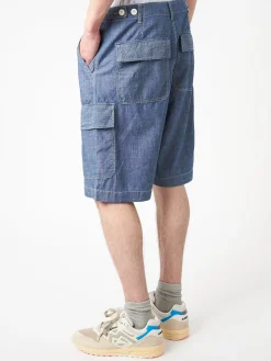 Universal Works - MW Cargo Short in Indigo