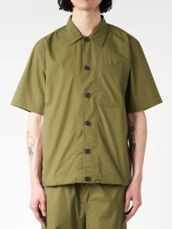 Universal Works - Tech Overshirt in Olive