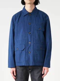 Universal Works - Utility Jacket in Navy Summer Canvas