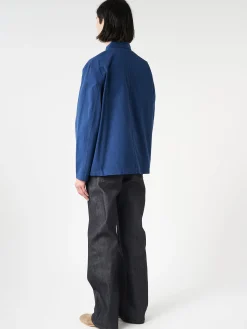 Universal Works - Utility Jacket in Navy Summer Canvas