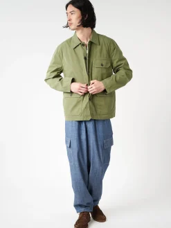 Universal Works - Utility Jacket in Birch Summer Canvas