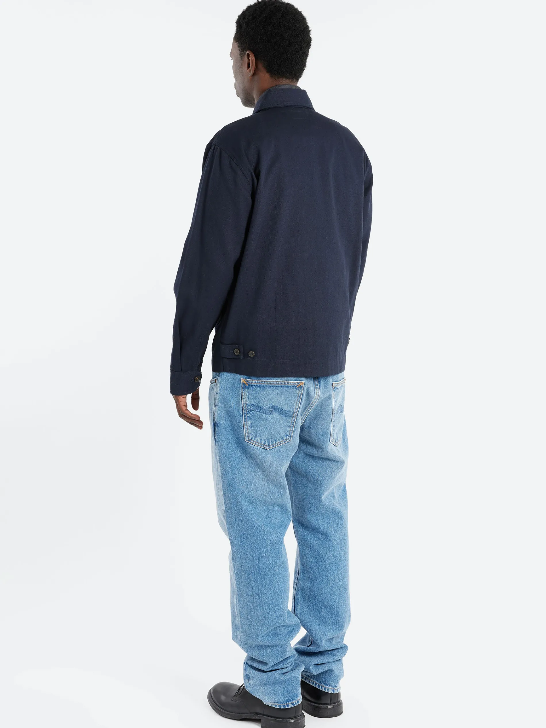 Universal Works - Windcheater in Navy