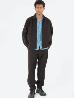 Universal Works - Windcheater Jacket in Licorice Summer Canvas