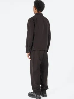 Universal Works - Windcheater Jacket in Licorice Summer Canvas