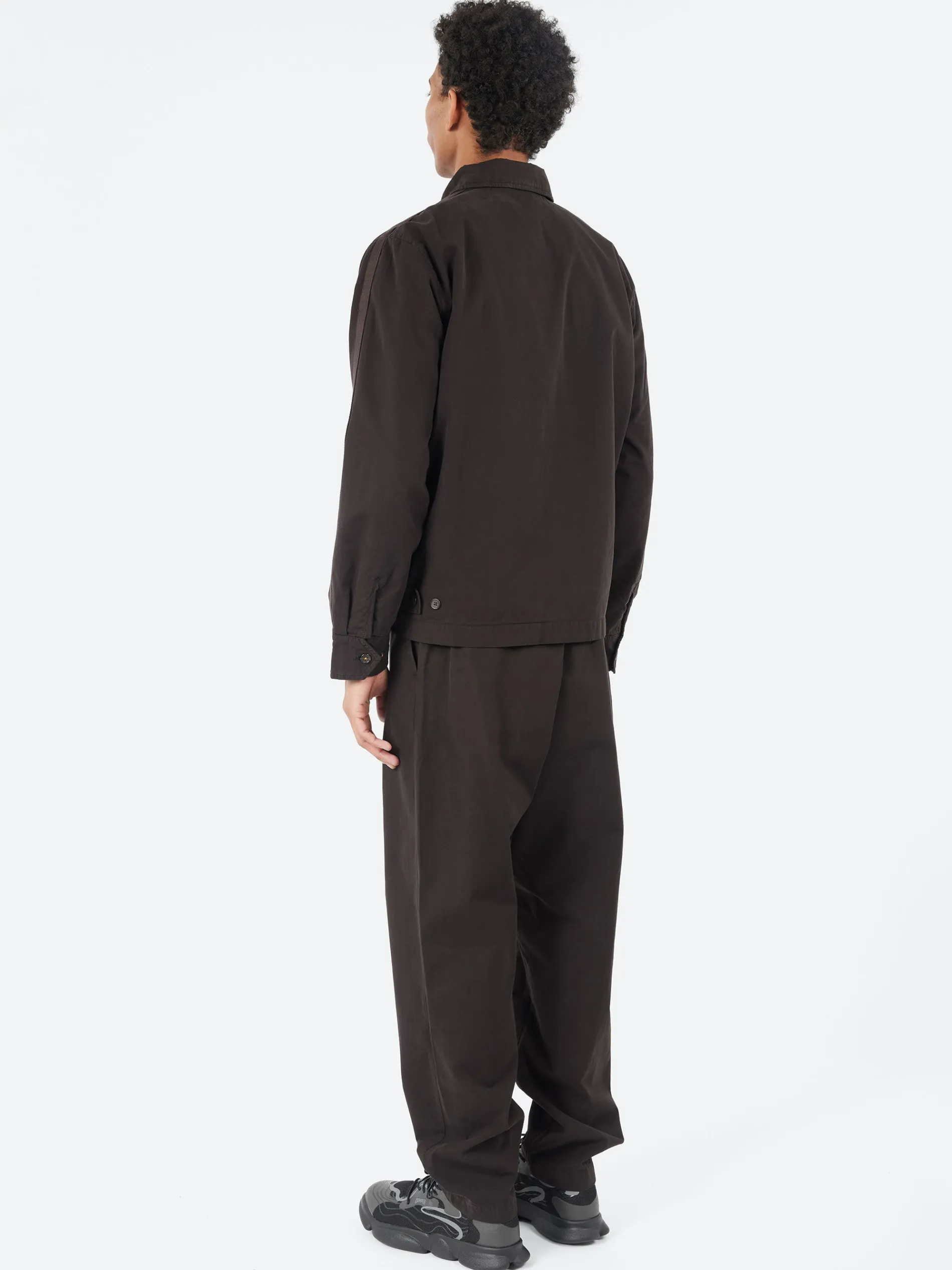 Universal Works - Windcheater Jacket in Licorice Summer Canvas