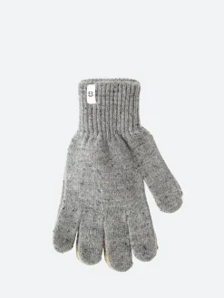Upstate Stock - Full Finger Gloves in Grey Tweed