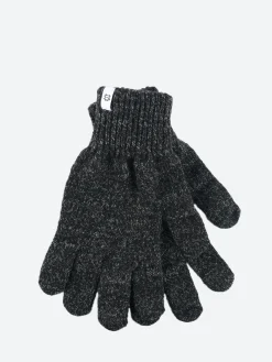 Upstate Stock - Full Finger Gloves in Black Melange