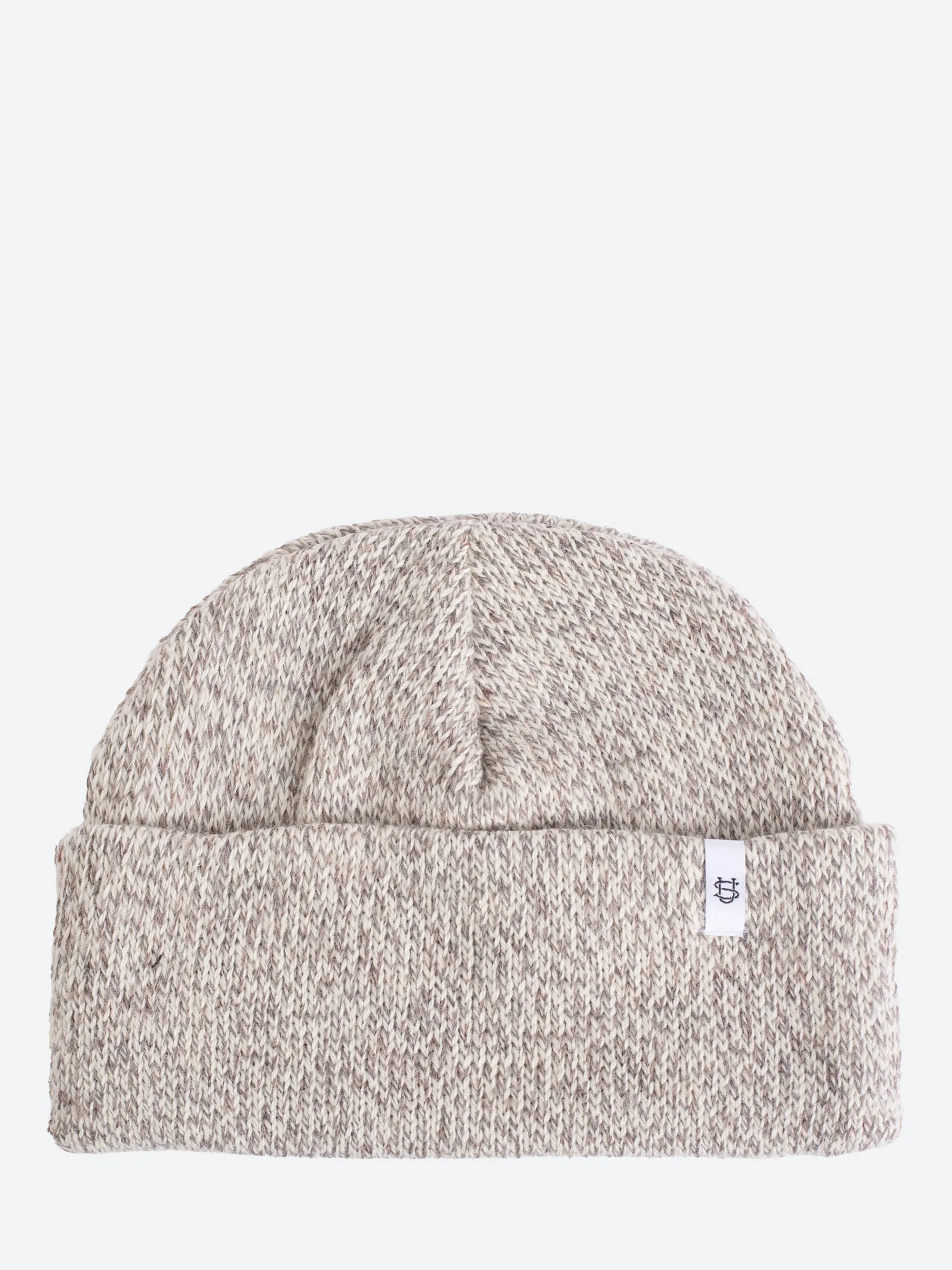 Upstate Stock - Ragg Wool Beanie in Oatmeal Melange