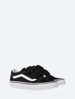 Vans - Kids Old Skool V in Black and White