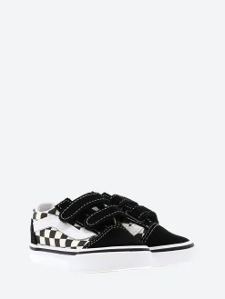 Vans - Toddler Old Skool V in Black/White
