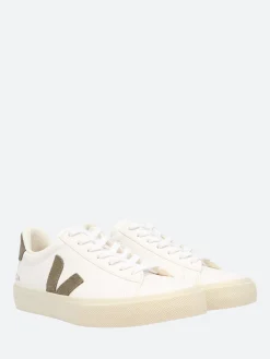Veja - Campo ChromeFree in White and Khaki