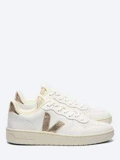 Veja - V-10 Leather Extra White and Platine