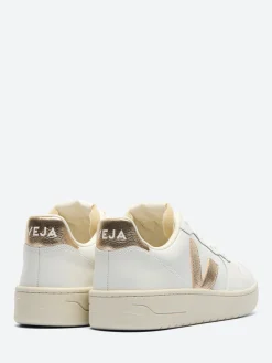 Veja - V-10 Leather Extra White and Platine