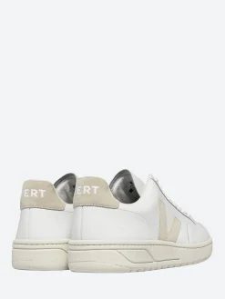 Veja - V-12 Leather in White and Sable