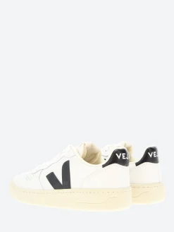 Veja - V-10 Leather White and Black