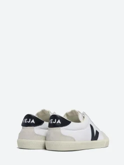 Veja - Volley Canvas in White and Black