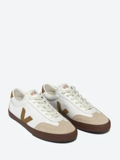 Veja - Volley Leather White Tent Bark