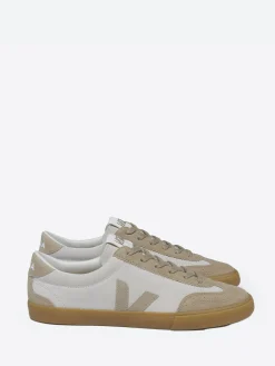 Veja - Volley Suede in Natural and Sahara